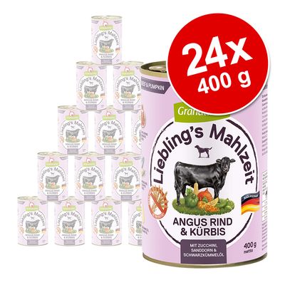 Sparpaket GranataPet Liebling's Mahlzeit 24 x 400 g