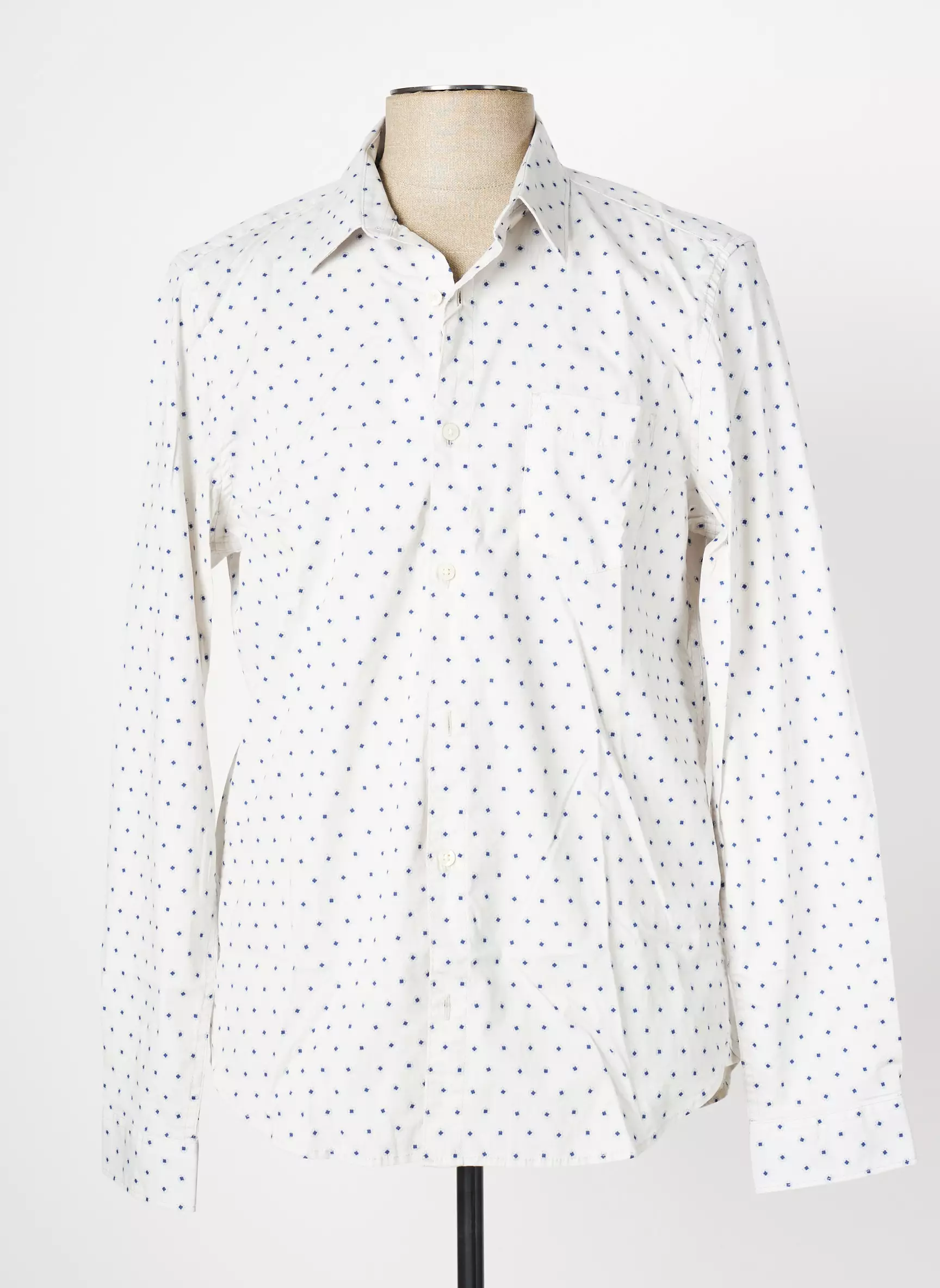 S Oliver Manches Longues Homme couleur blanc