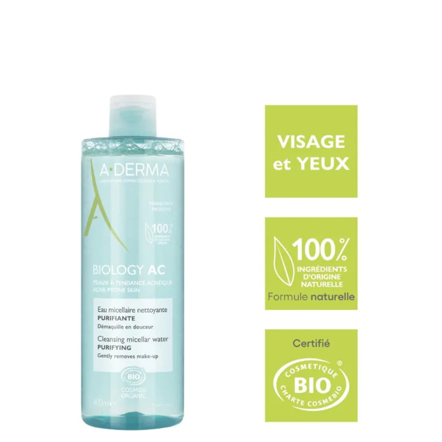 a-derma Biology Eau Micellaire Nettoyante