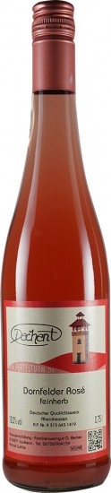 2020 Dornfelder Rosé trocken - Familienweingut Dechent