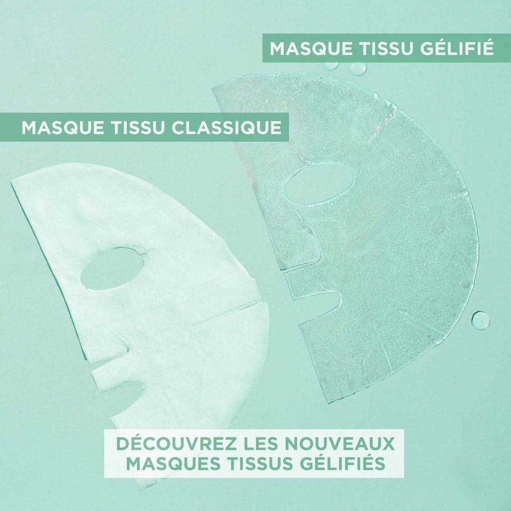 garnier SkinActive Masque tissu gélifié Hyaluron Cryo Jelly
