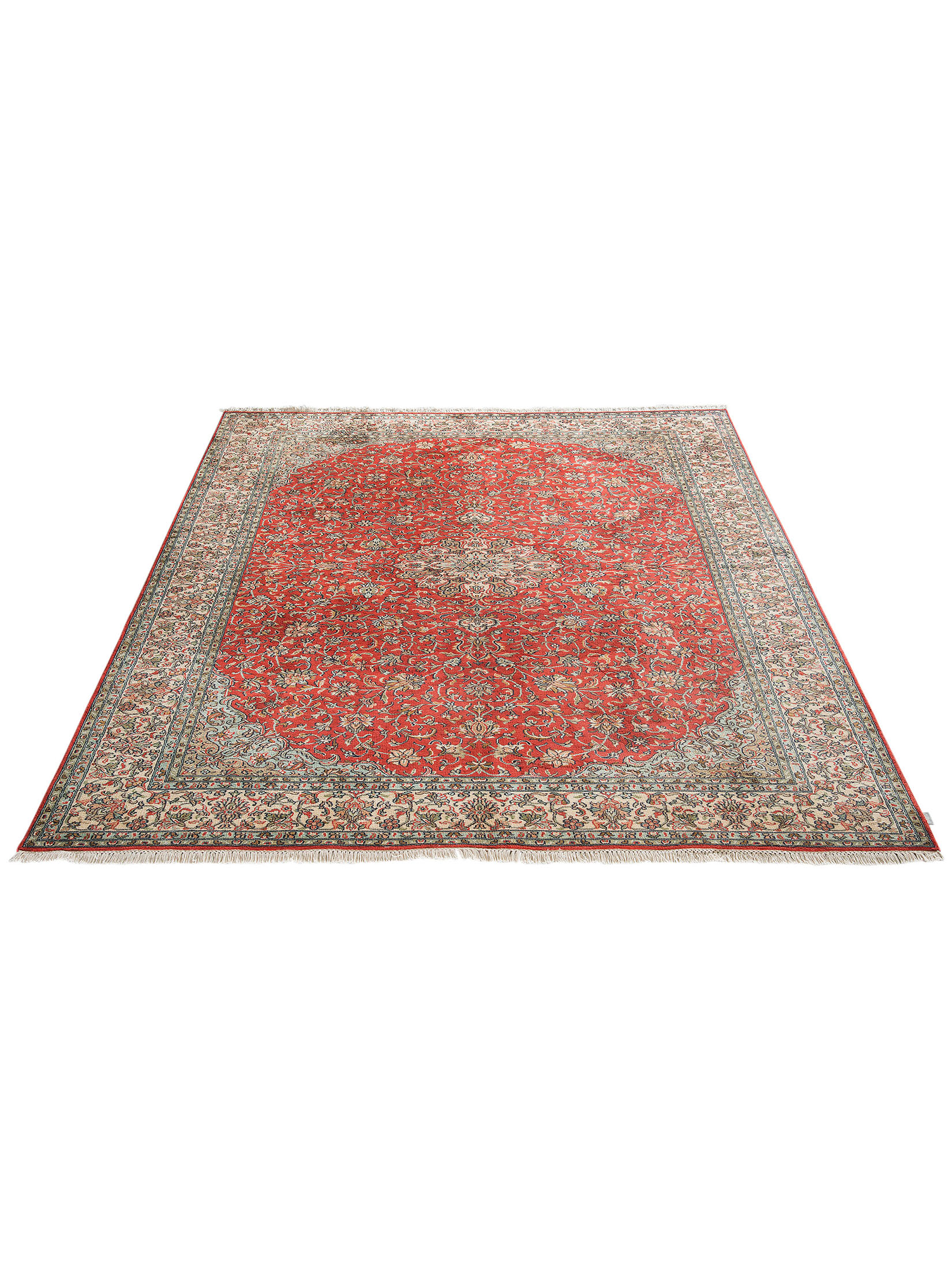 Kaschmir Seide 18/18 ca. 174 x 252 cm, Unikat / Einzelstück