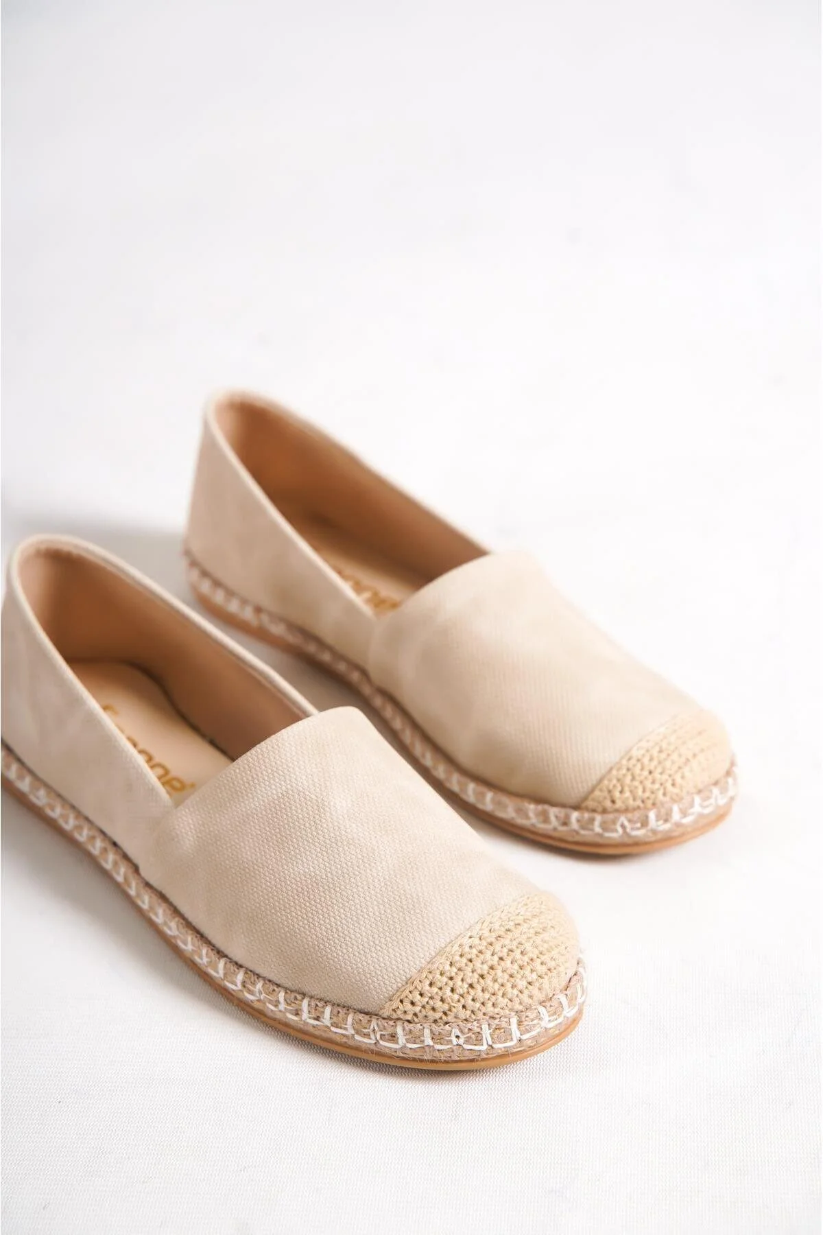 Capone Outfitters  Capone Beige Damen-Espadrille