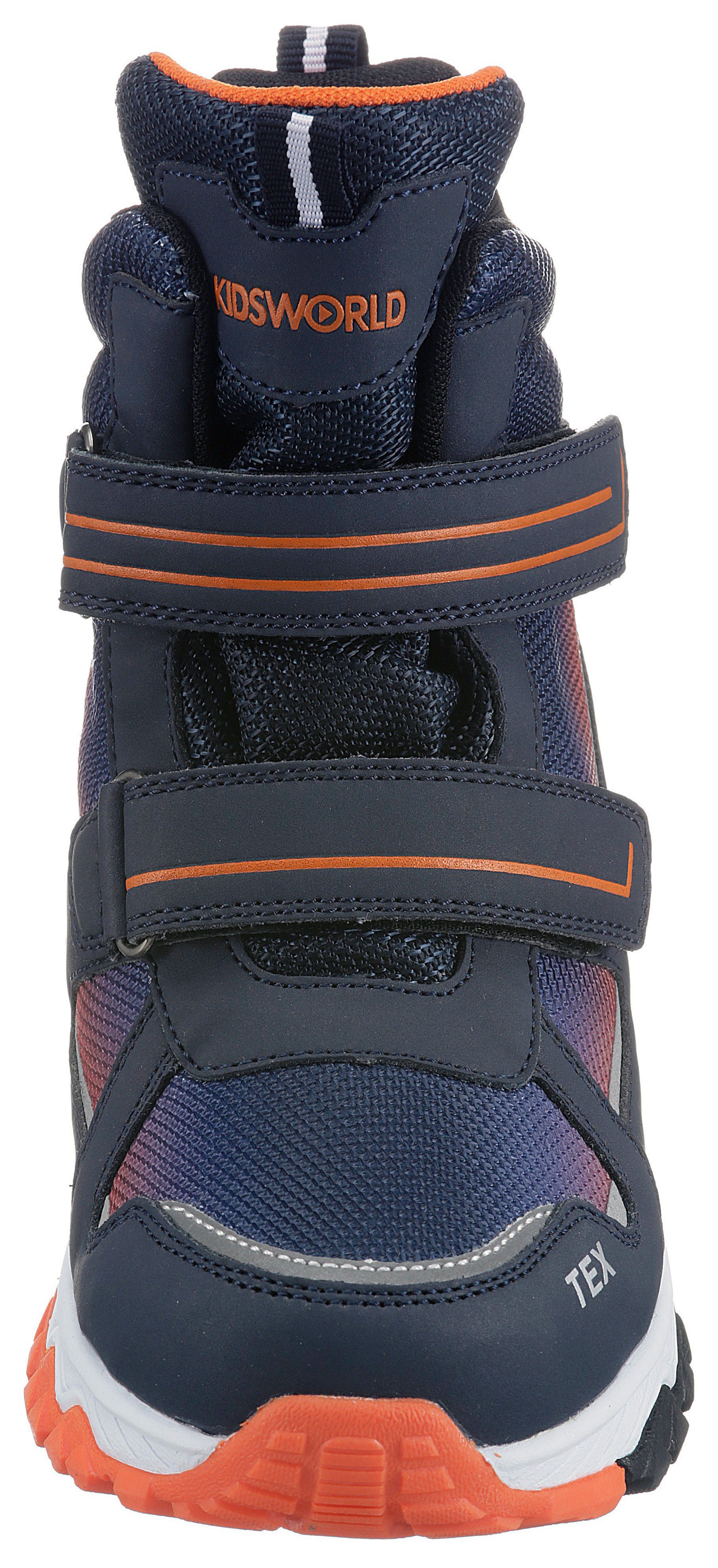 KIDSWORLD Winterstiefel mit wasserabweisender TEX-Membrane