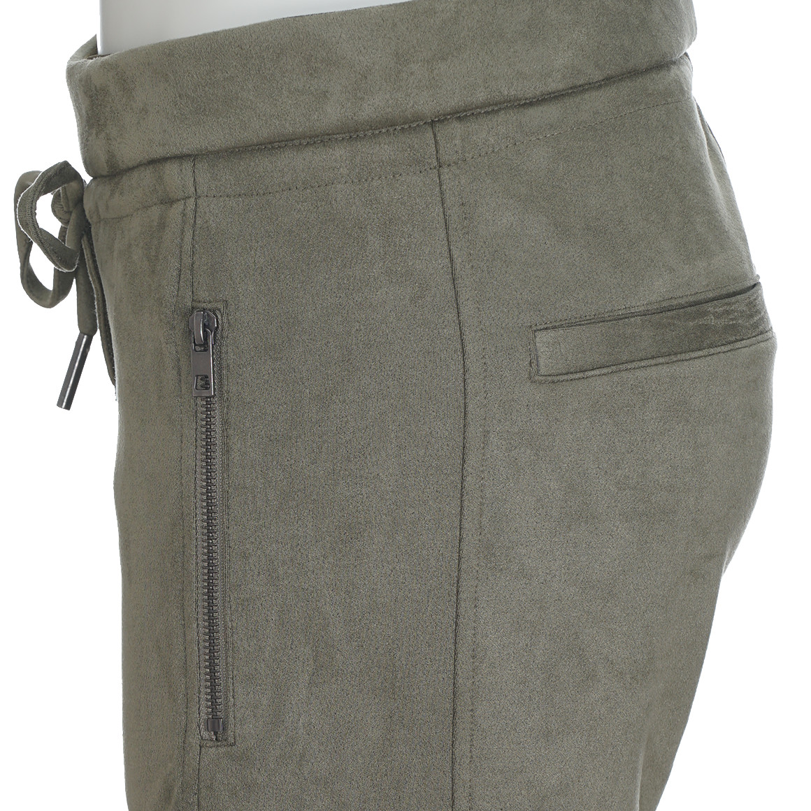 Damen Jogpants in Veloursoptik