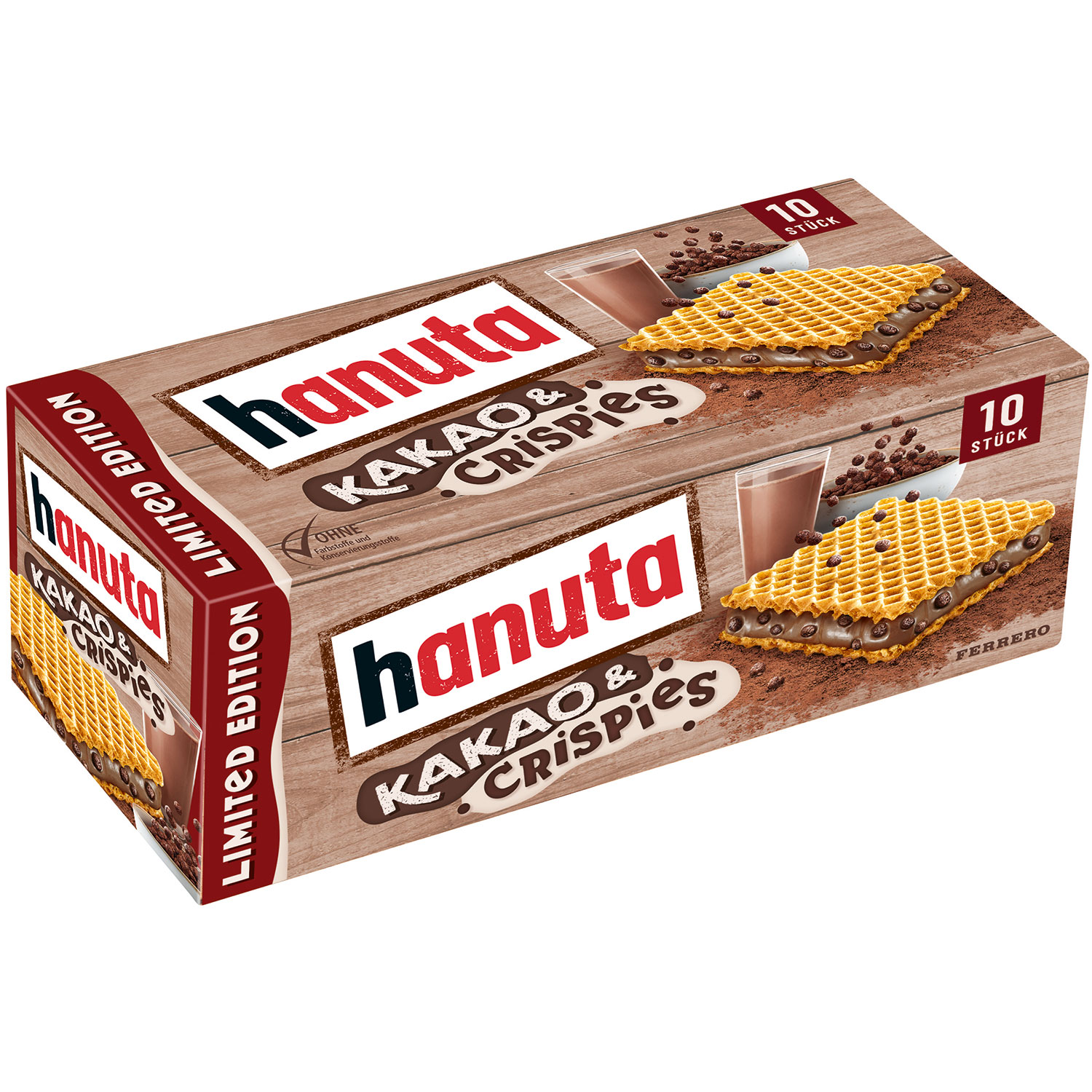 hanuta Kakao & Crispies 10er