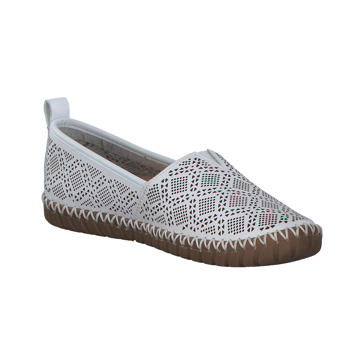 Rieker M2851, Slipper, Damen, Weiß