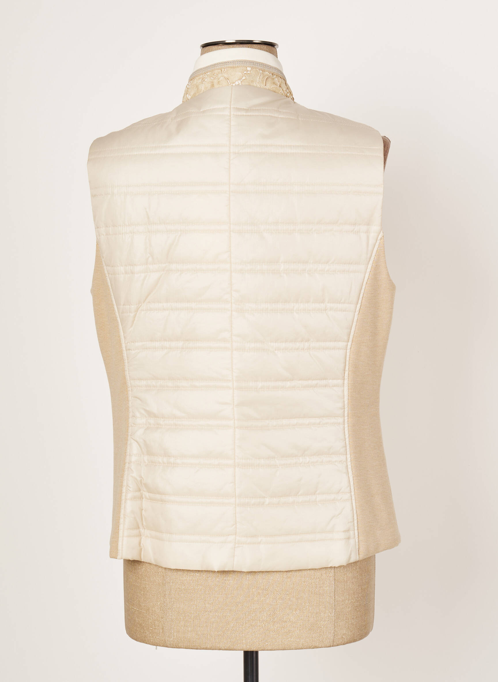 Just White Doudounes Femme couleur beige
