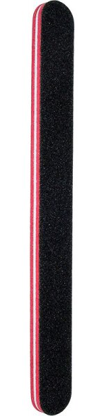Fantasia Sandblattfeile, schwarzgrau, grob/fein 17,5 cm x 6 mm Nagelfeile