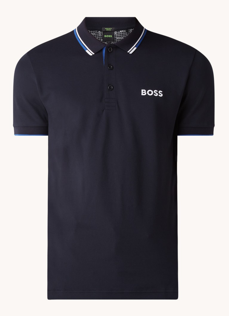 Tricou polo HUGO BOSS Paddy cu croială clasică din bumbac piqué.