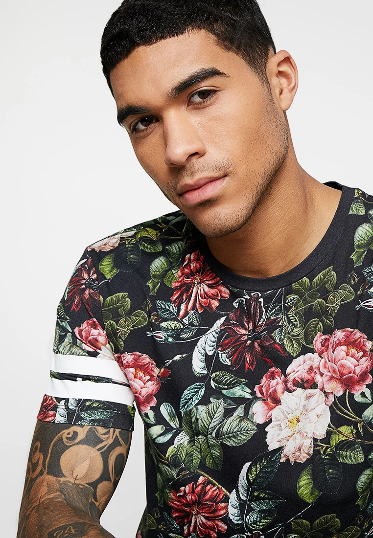 Jack & Jones JORDIZ TEE CREW NECK - Camiseta con estampado