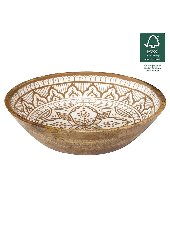 Ethnical Life Schüssel in Braun/ Beige - Ø 33 cm günstig kaufen onesize