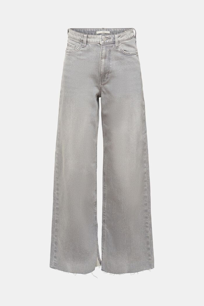 Jeans mit weitem Bein, 100 % Baumwolle