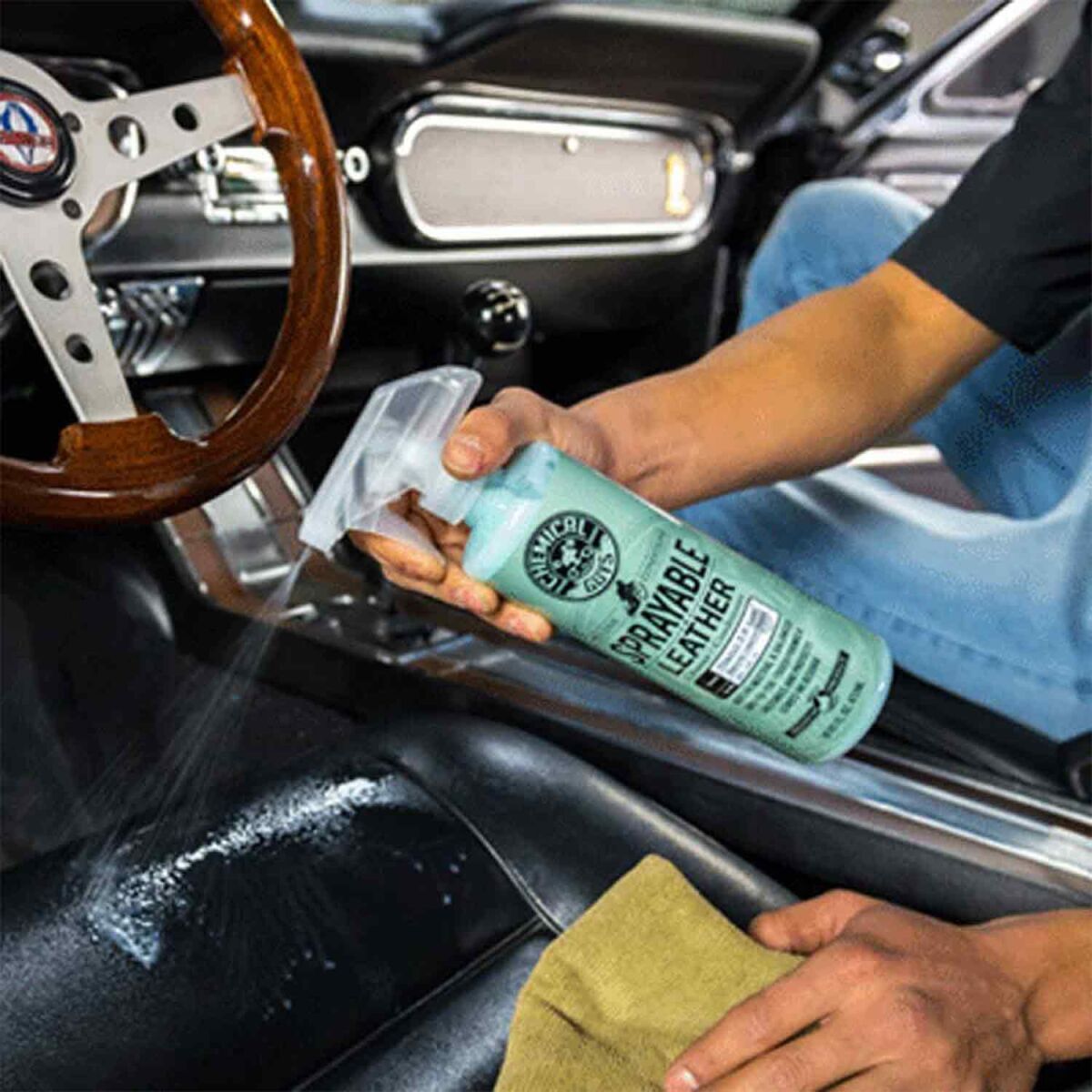 Chemical Guys Sprayable Leather Reiniger & Pflege 3,79L