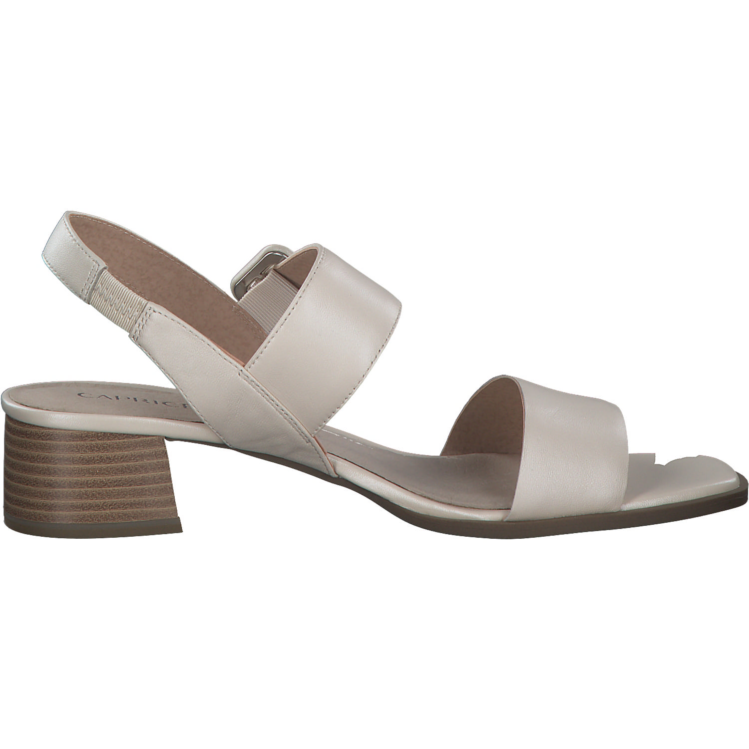 Caprice 28211, Plateau-Sandaletten, Damen, CREAM PERLATO