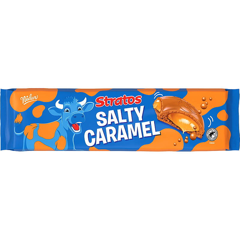 Nidar Stratos Salty Caramel storplate 190 g Nidar