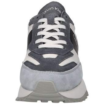Calvin Klein Low Top Lace Up Sneaker in grau