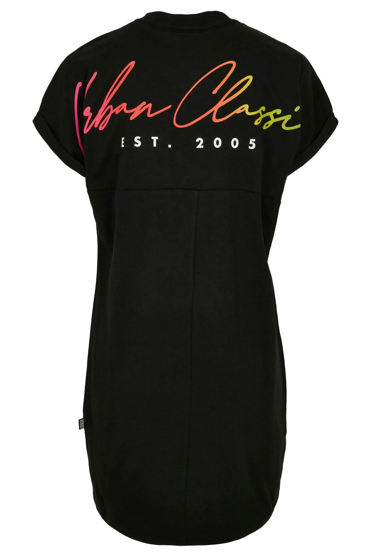 Urban Classics  Damen Rainbow T-Shirt-Kleid für Damen