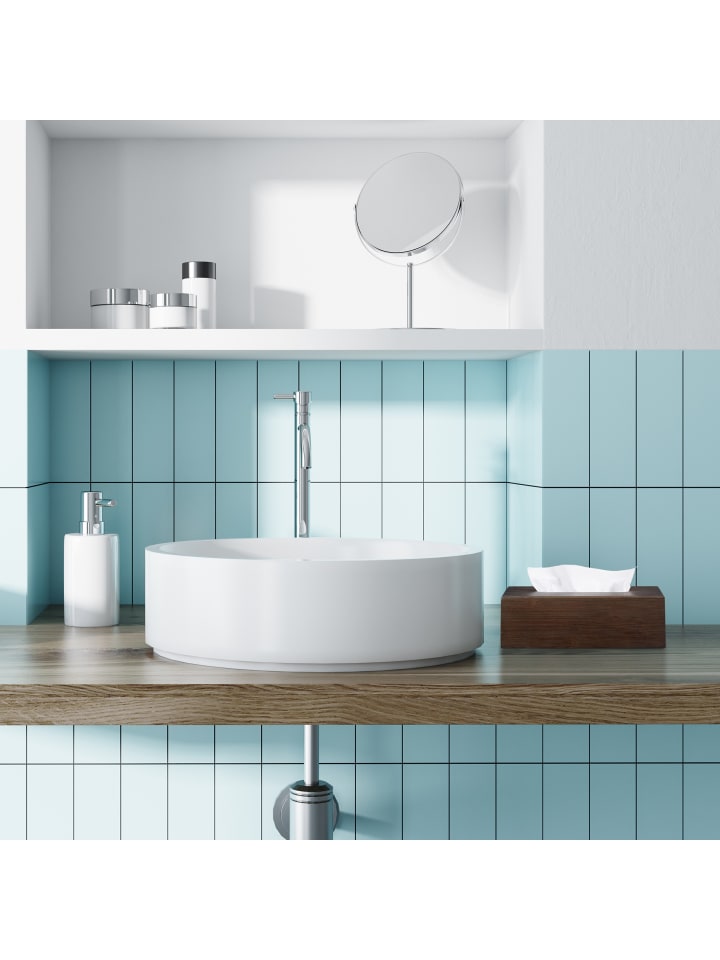 relaxdays Kosmetiktuchbox Bambus braun günstig kaufen onesize