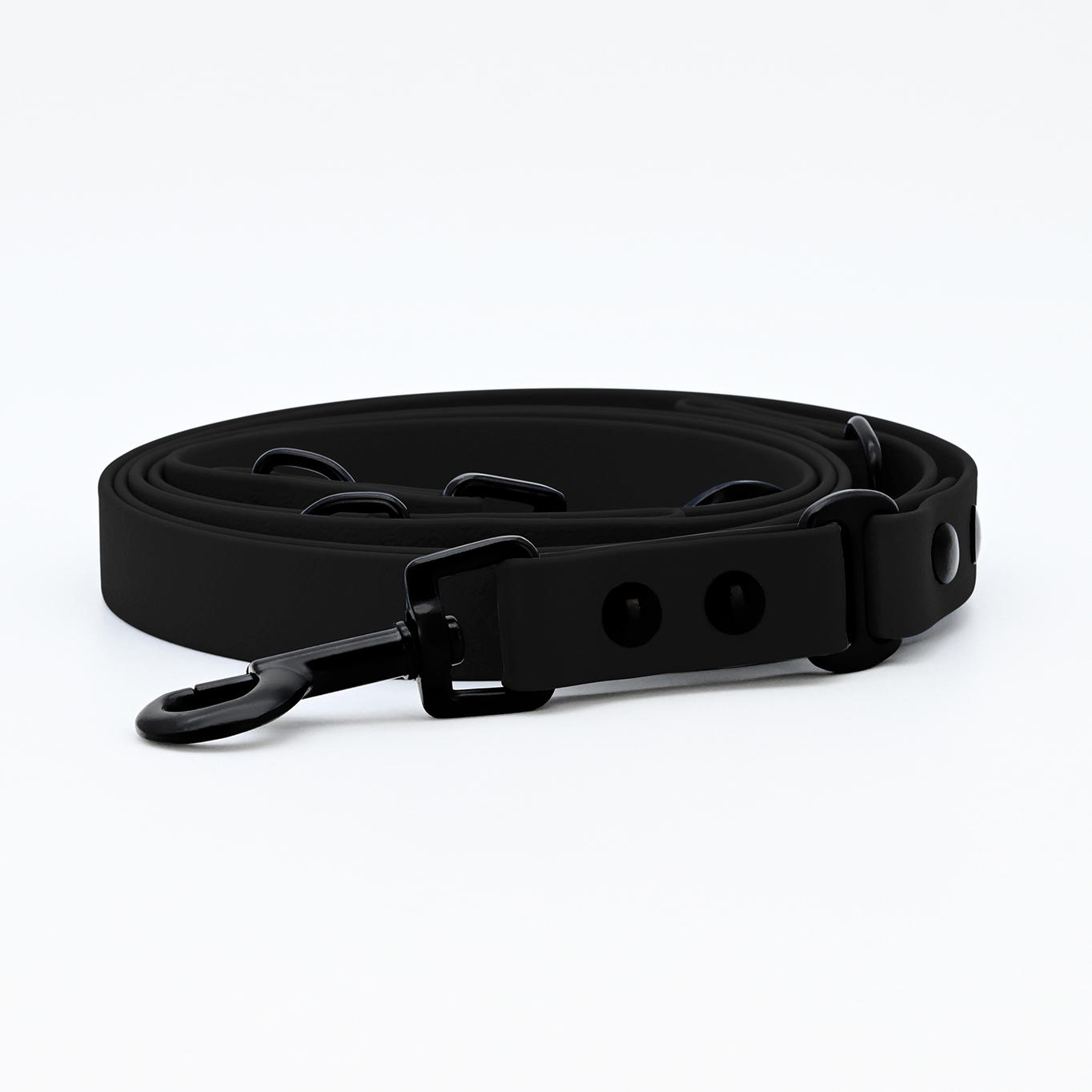 THE DOG IDEA Hundeleinen THE DOG IDEA Biothane Hundeleine Schwarz schwarz