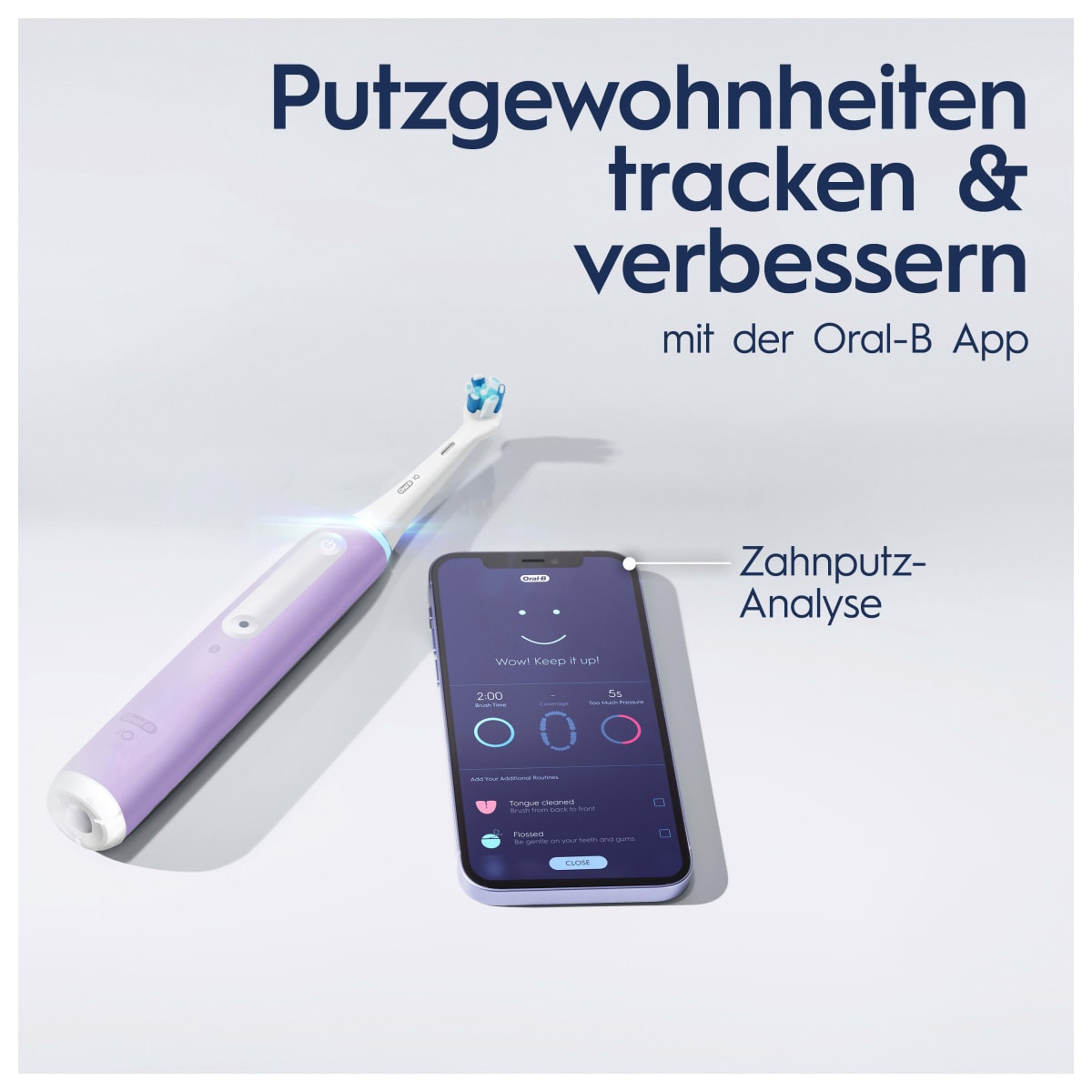 Elektrische Zahnbürste iO Series 4 Lavender, 1 St