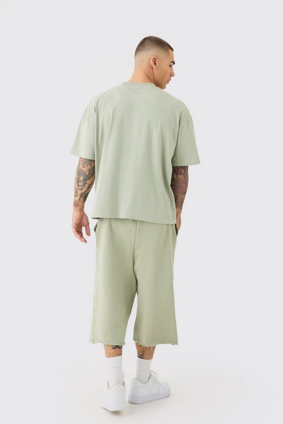 Kastiges Oversize T-Shirt & Shorts