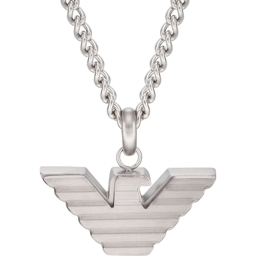 Emporio Armani Chaînette Acier inoxydable collier