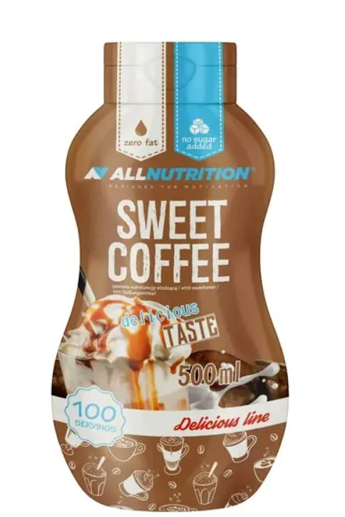Allnutrition слатки сос од кафе 500 мл