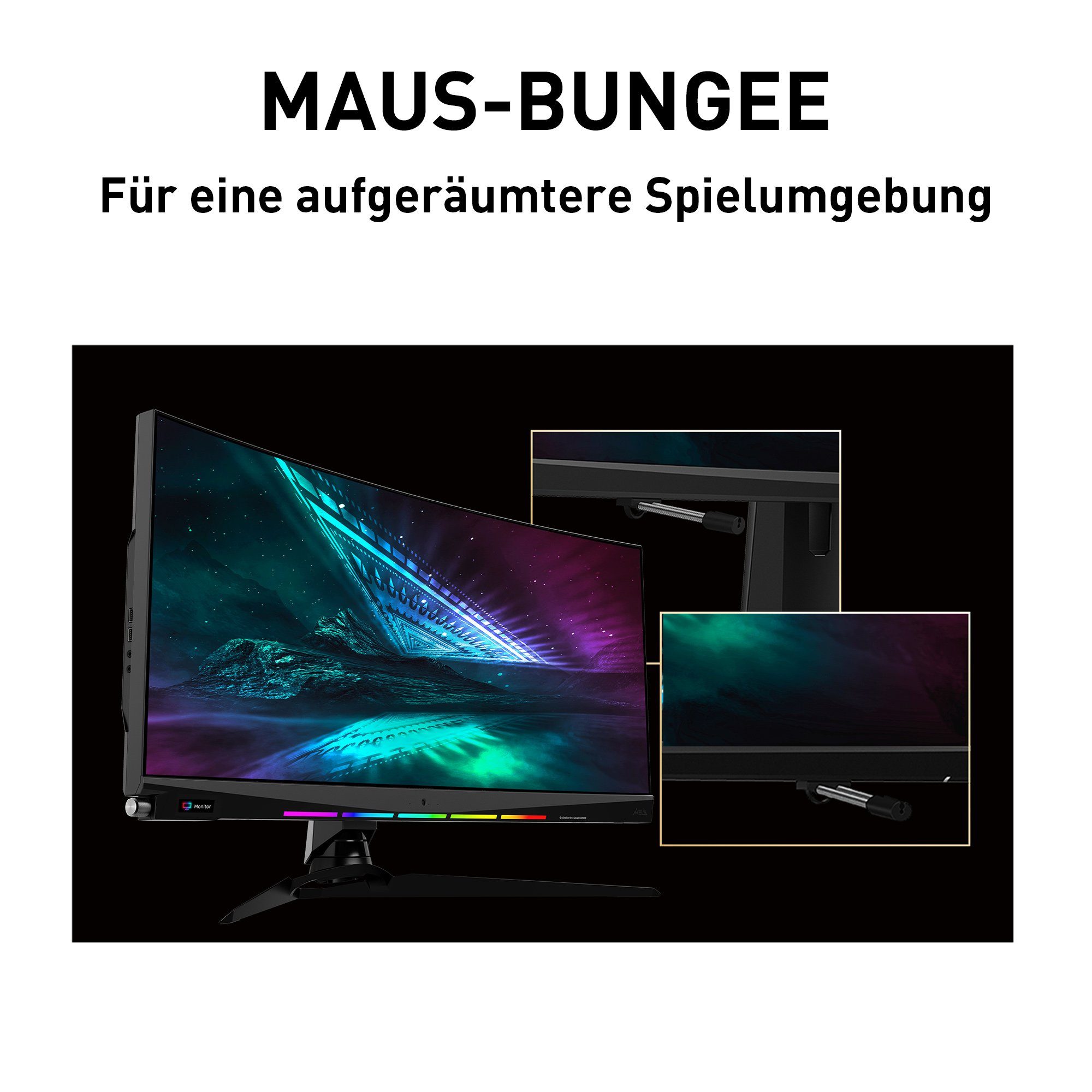 MSI Optix MEG381CQRDE Plus Curved-Gaming-LED-Monitor (95,25 cm/37,5 