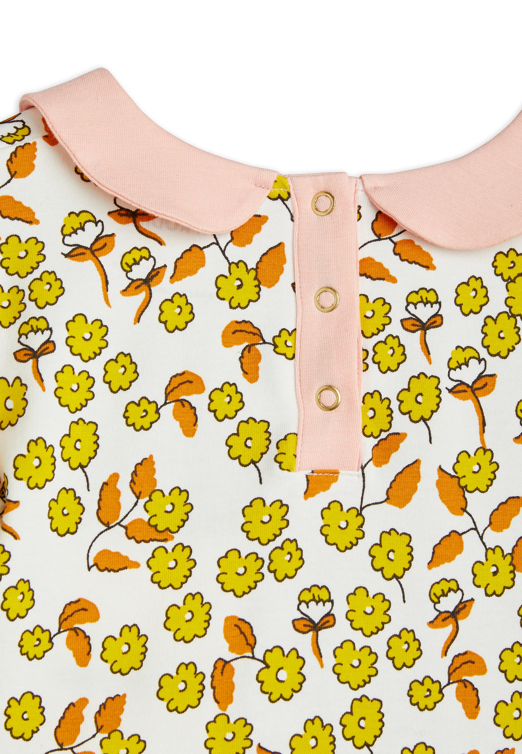 Mini Rodini VESTIDO FLORES - Vestido de jersey