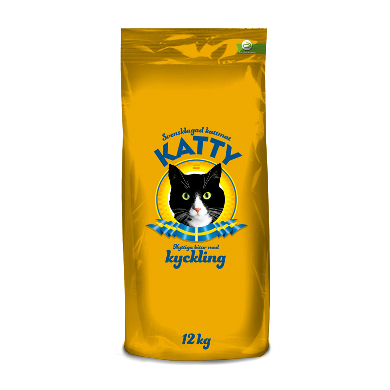 BOZITA Trockenfutter BOZITA KATTY Nyttiga Bitar Kyckling
