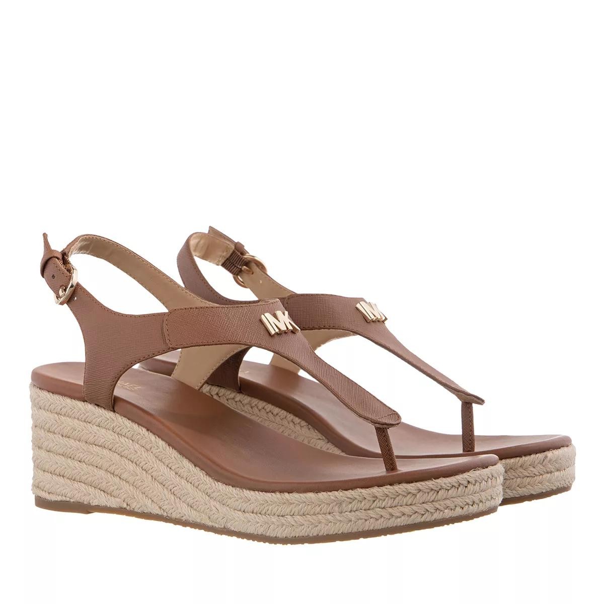 MICHAEL KORS Keilsandalen braun Espadrille