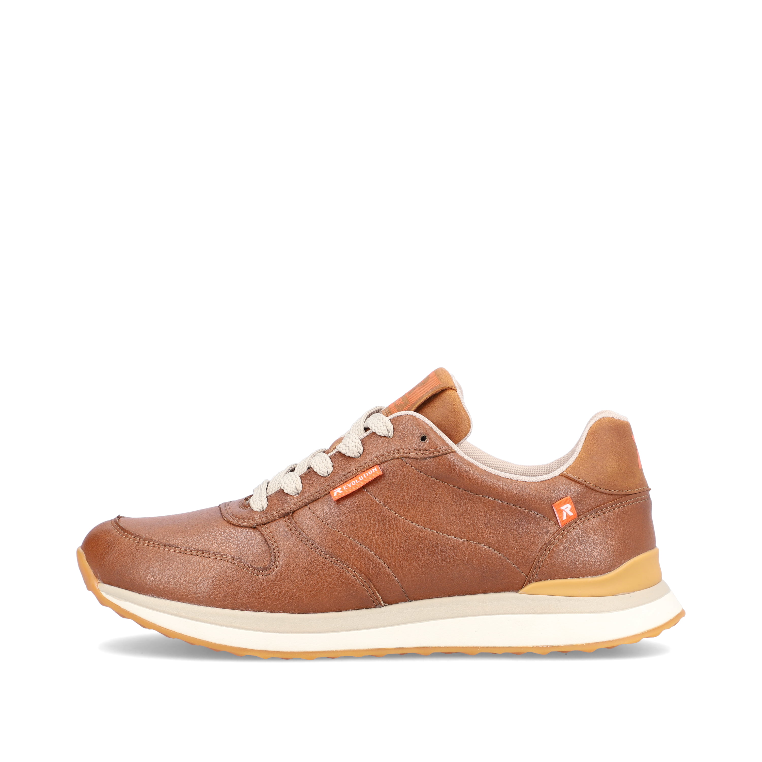 Rieker Damen Sneaker Low wood brown