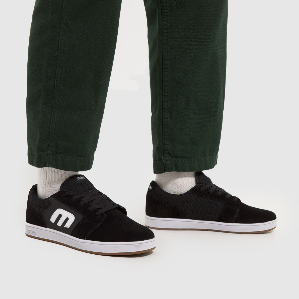 Etnies cresta sportcipők fekete és fehér színben