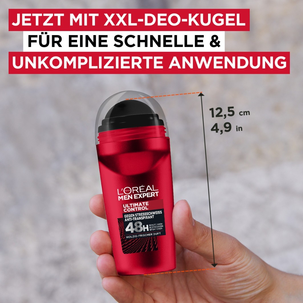 Deo Roll-on Ultimate Control 48 H Effektiver Schutz