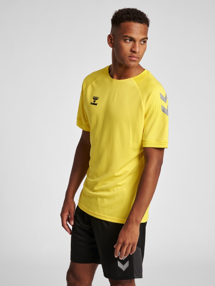 Hummel Hummel T-Shirt Hmllead Herren in BLAZING YELLOW günstig kaufen