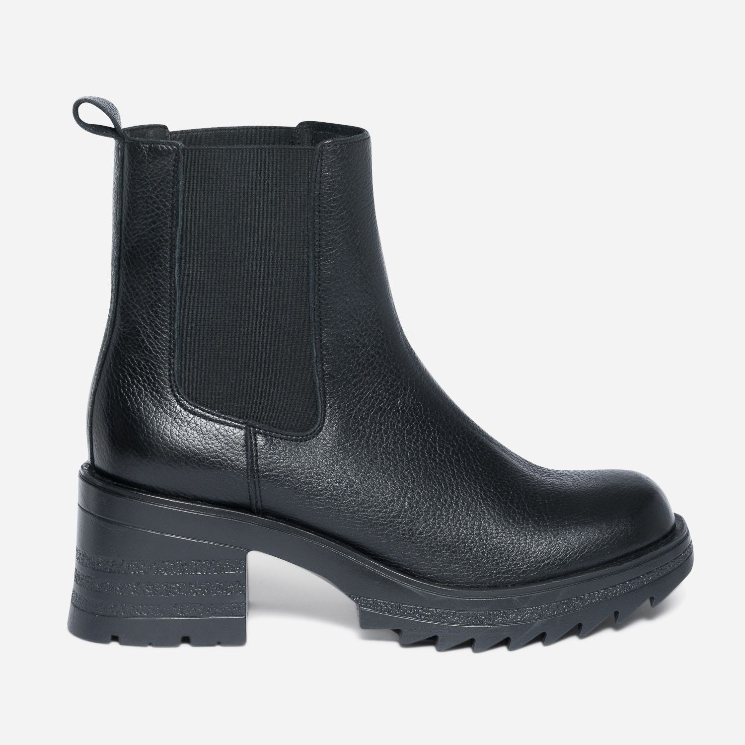 Chelsea boots TEXTO noir en cuir