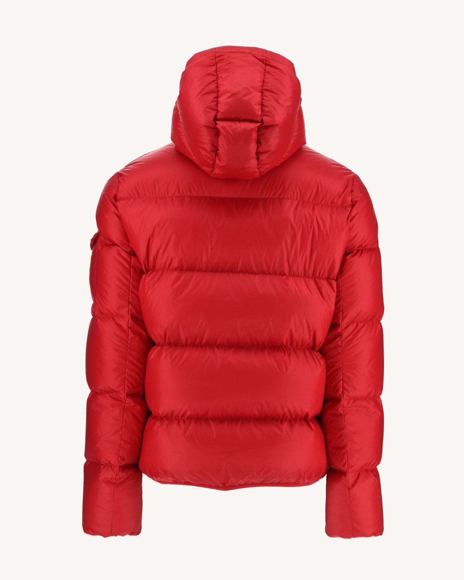 Doudoune à capuche Grand Froid Rouge Java
