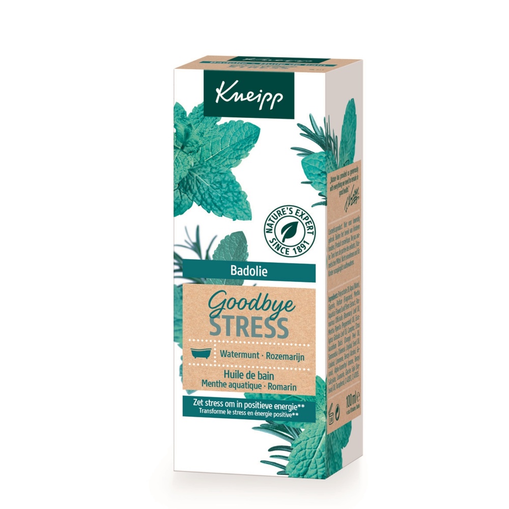 kneipp Huile de bain - Menthe aquatique / Romarin - Goodbye Stress - 100 ml Huiles de bain