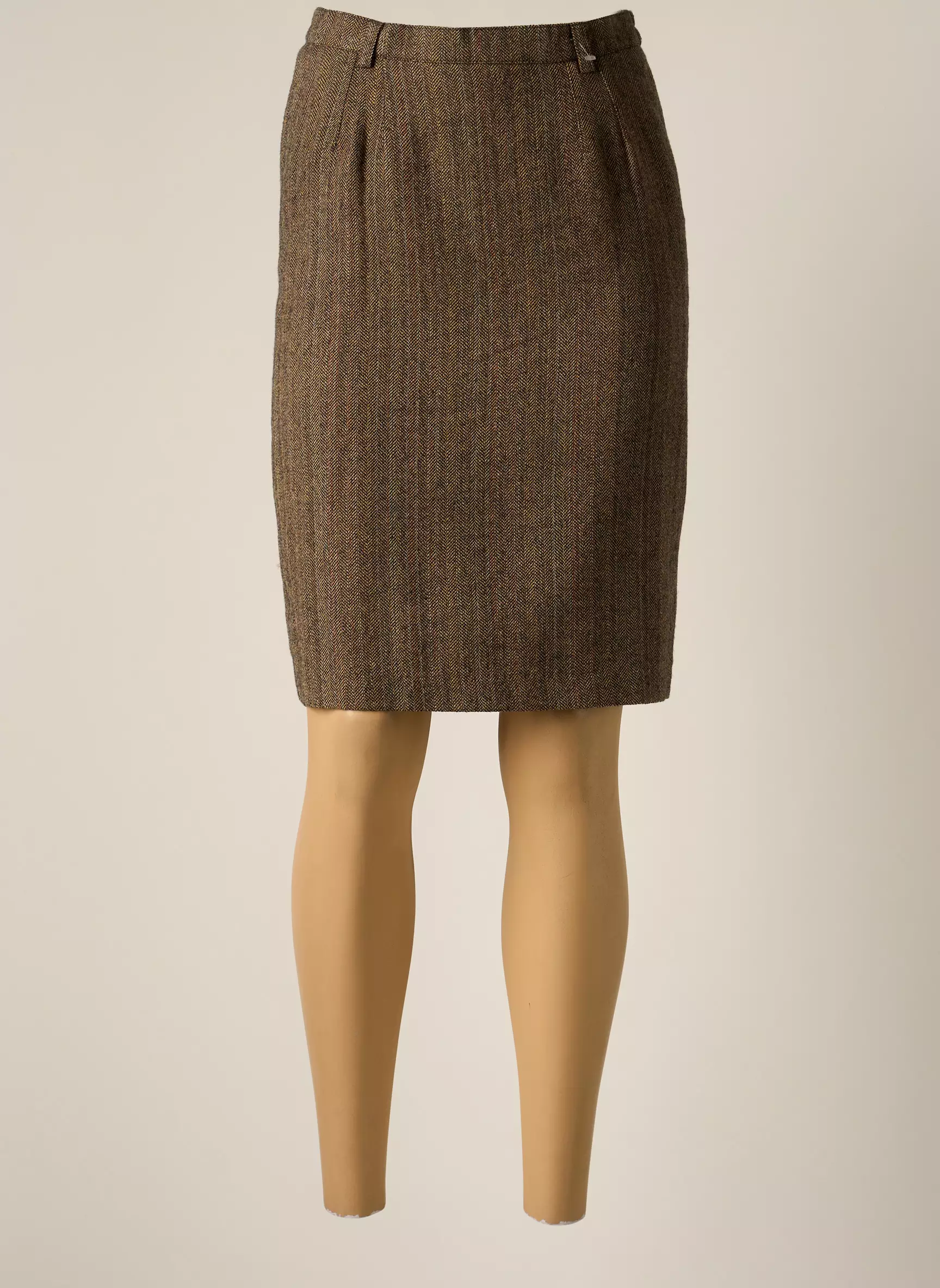 Jumfil Jupes Mi Longues Femme couleur marron