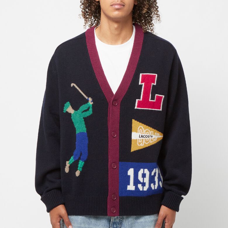 Lacoste Sweater navy/multicolor