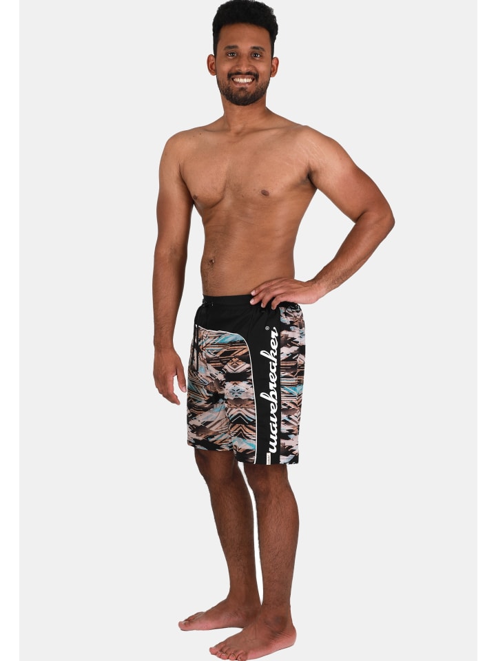 wavebreaker Shorts in braun günstig kaufen