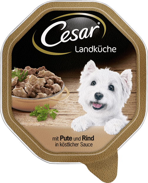 Cesar Landragout mit zartem Pute & Rind