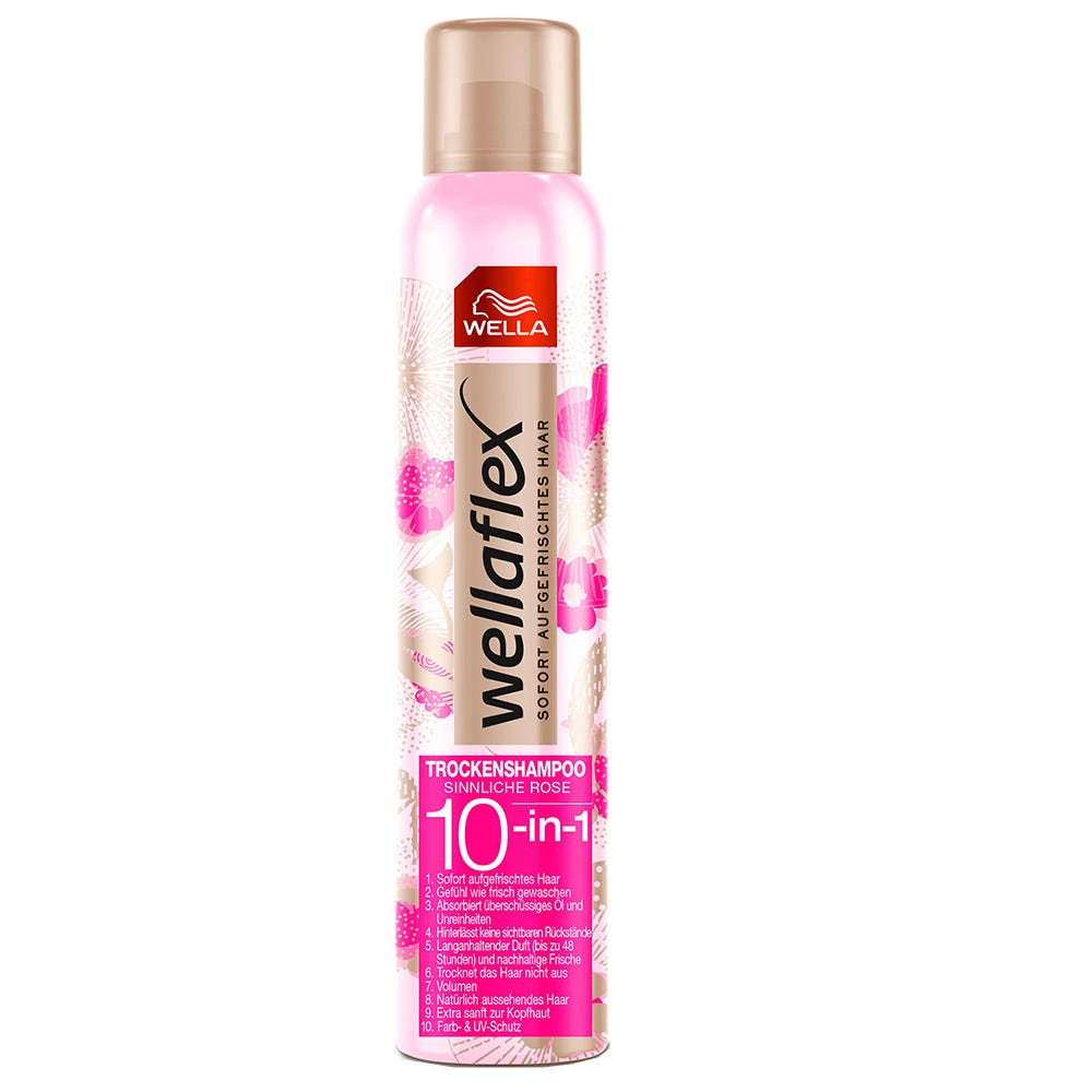 Wella Wellaflex Trockenshampoo Sinnliche Rose 180 ml