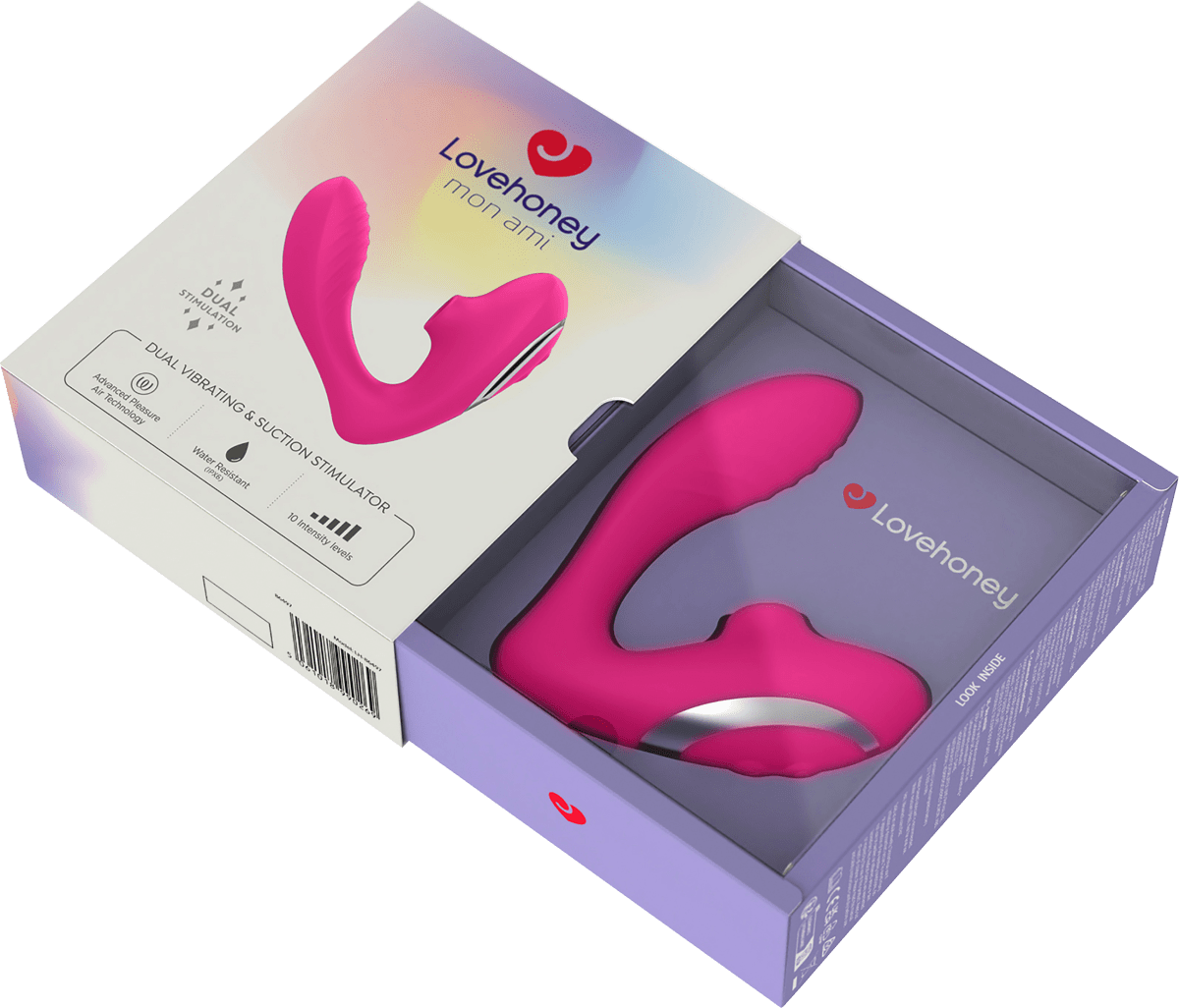 Auflegevibrator mit G-Punkt Stimulation, 1 St