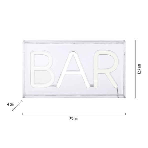 LED-Neon-Schild Bar