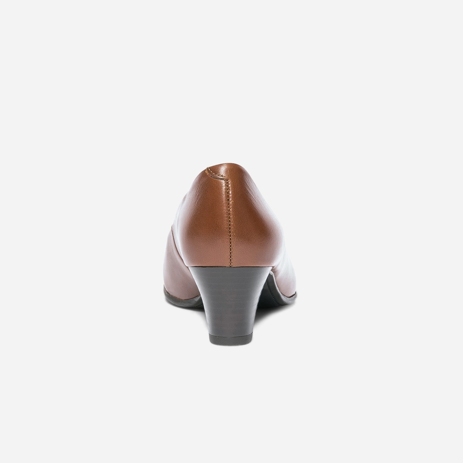 Escarpin ERAM FLEX marron en cuir