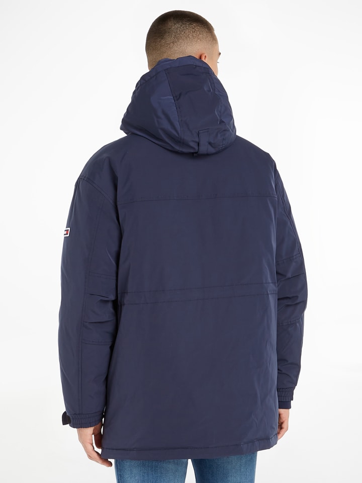 Tommy Hilfiger Parka in Dunkelblau günstig kaufen