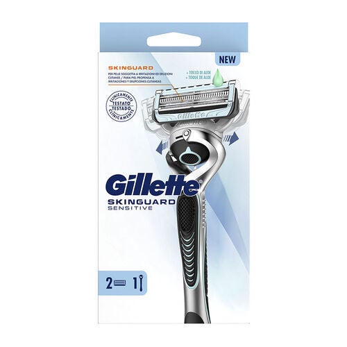 Holicí strojek Gillette Skinguard Sensitive 1 žiletka + 2 břity