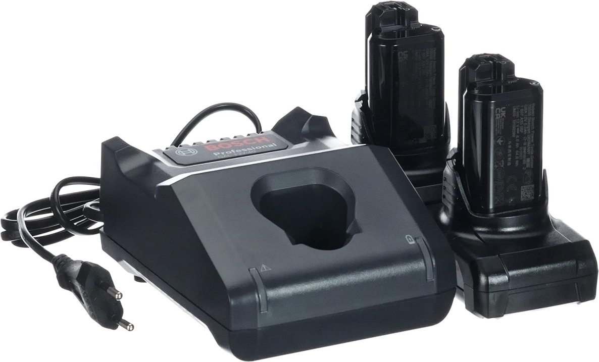 Bosch Blue Accessories 1600A01B20 Starter Set 2 x GBA 12 V 6.0 Ah + GAL 12V-40 Professional
